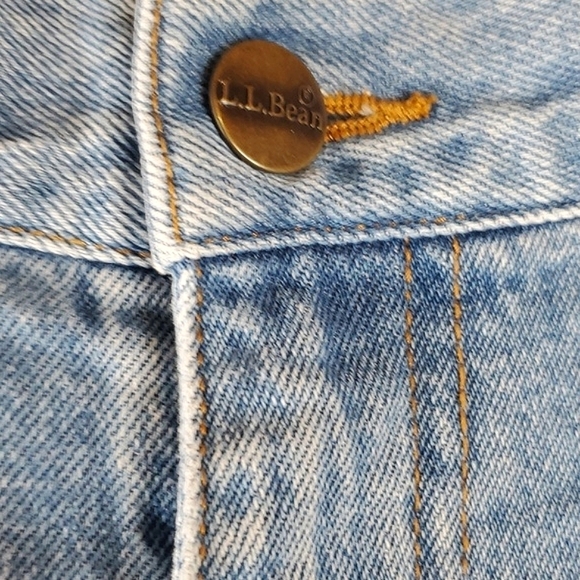 Vintage L.L. Bean‎ Denim Capri - Picture 4 of 9